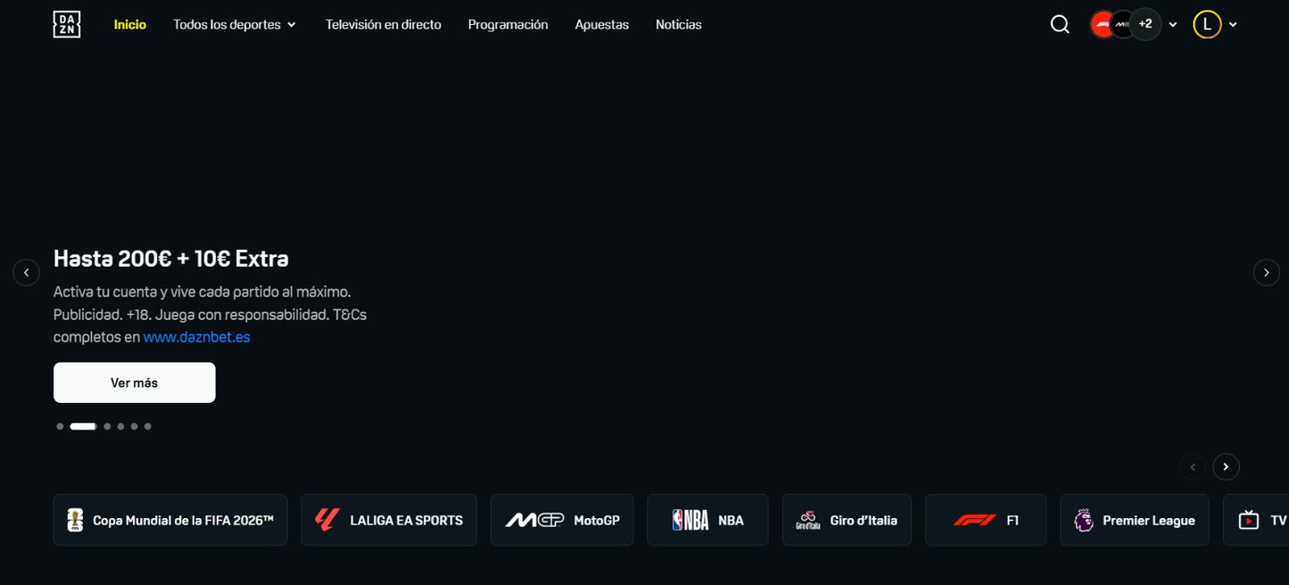 DAZN Suscripción España | Acceso Oficial